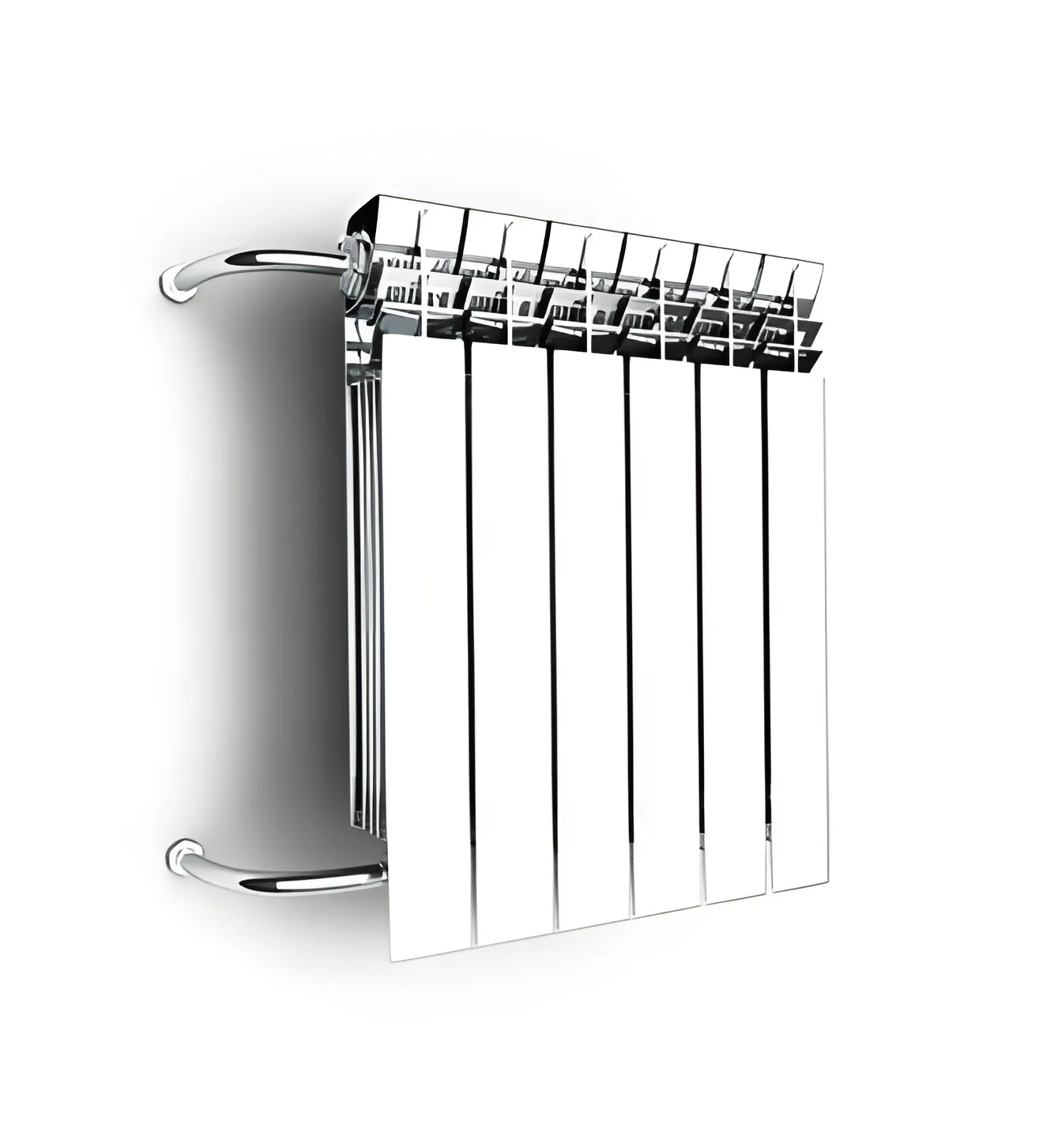 A steel radiator