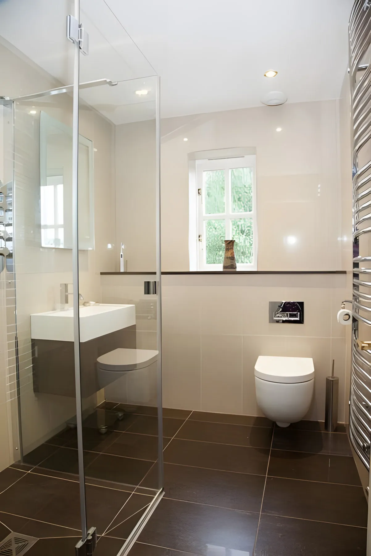A shower room fitted by Aspire
