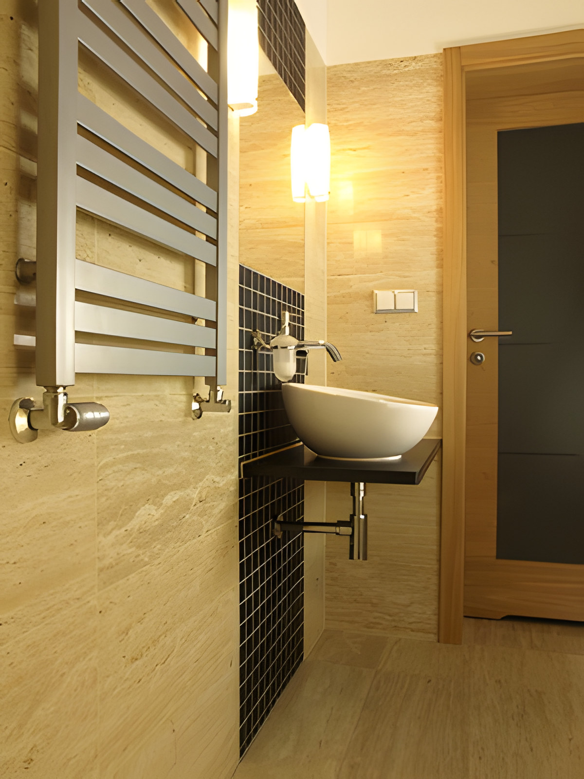 Heated towel rail