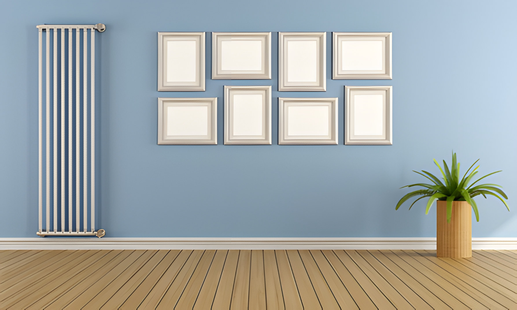 Vertical radiator